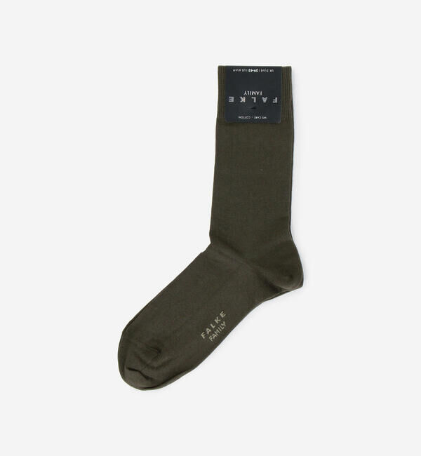FALKE 「FALKE | 14657 FAMILY SOCKS MEN」|ソックス|KHAKI
