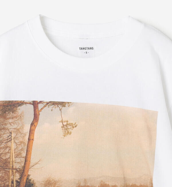  「TANGTANG | 半袖Tシャツ GASATANG 2MIU4WDSKFUWARI WOMEN」|Tシャツ・カットソー|