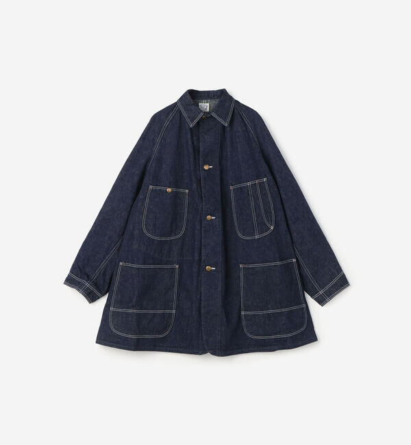  「orSlow | LOOSE FIT DENIM COVERALL WOMEN」|テーラードジャケット|