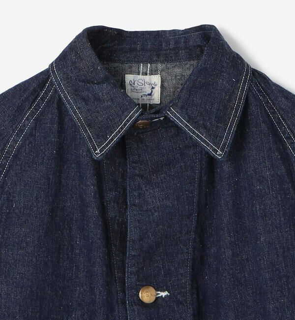 「orSlow | LOOSE FIT DENIM COVERALL WOMEN」|テーラードジャケット|