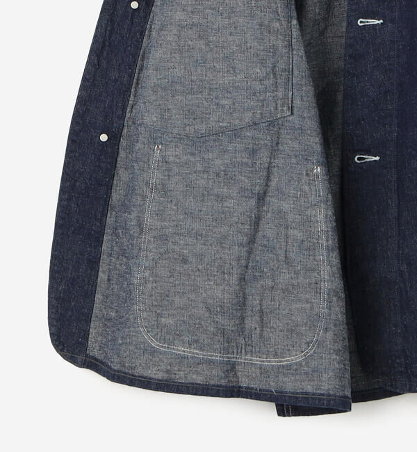  「orSlow | LOOSE FIT DENIM COVERALL WOMEN」|テーラードジャケット|