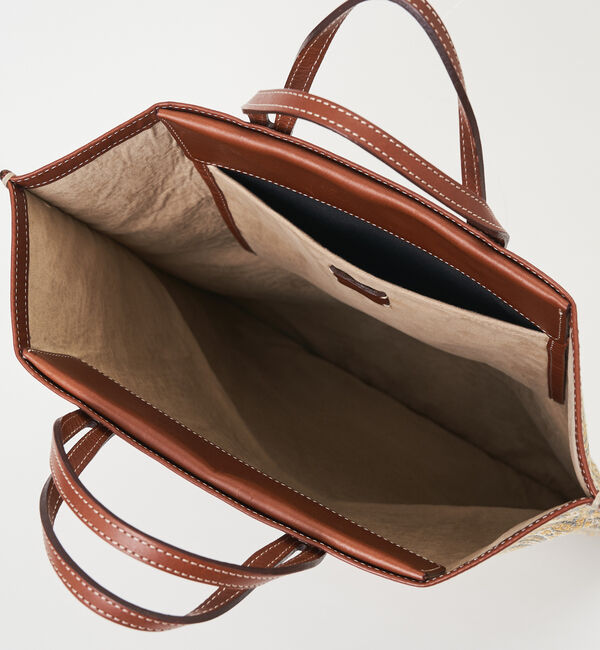  「【A VACATION】FAN PAISLEY OR」|トートバッグ|