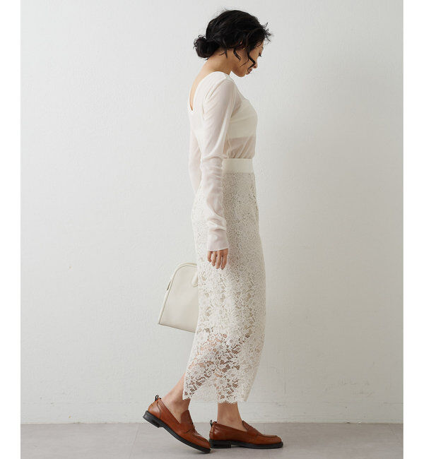  「フロッキーバックシャンカットソー」|Tシャツ・カットソー|