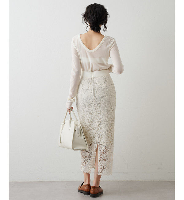  「フロッキーバックシャンカットソー」|Tシャツ・カットソー|