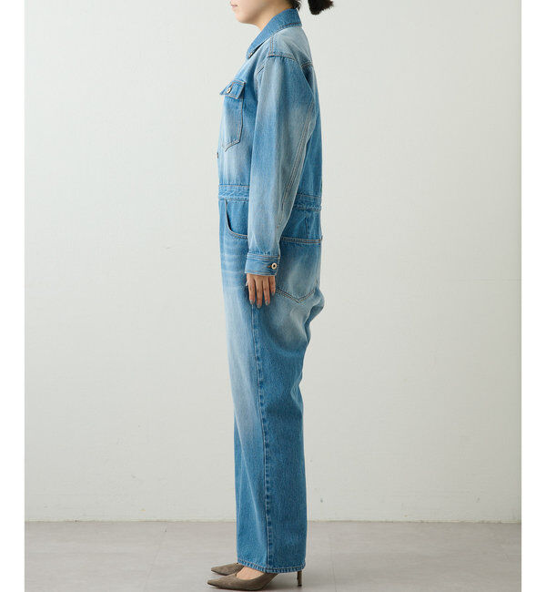  「デニムジャンプスーツ」|ワンピース|