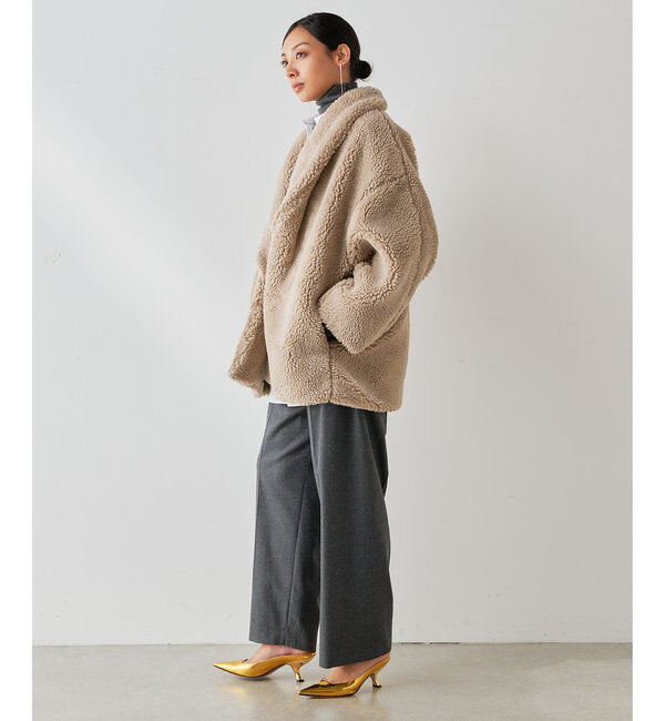  「【インフルエンサーコラボ】ミドルボアコート」|その他|