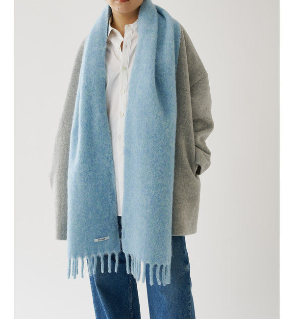  「ブークレー無地ストール」|マフラー|