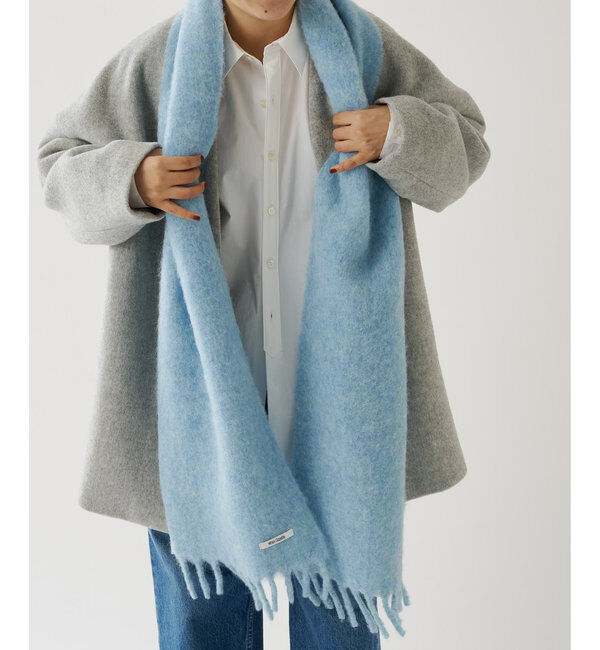  「ブークレー無地ストール」|マフラー|