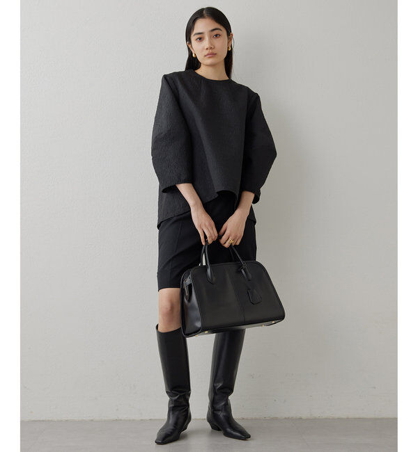 THE PAUSE「【THE PAUSE】ジャガードパフスリーブブラウス」|シャツ・ブラウス|