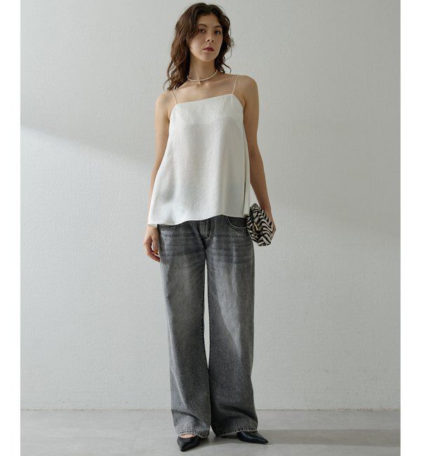  「サテンキャミソール」|シャツ・ブラウス|