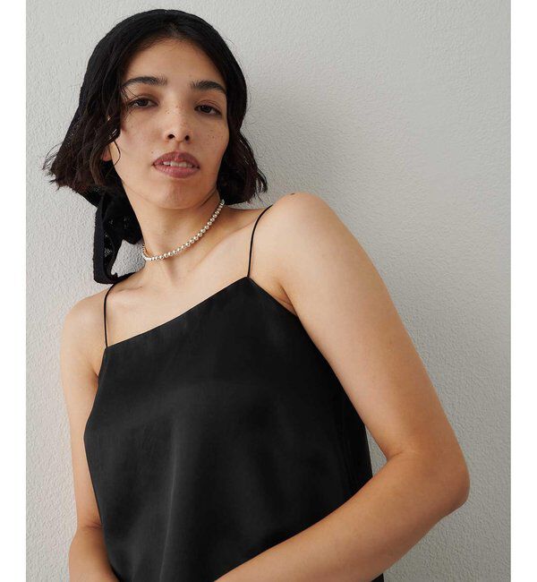  「サテンキャミソール」|シャツ・ブラウス|