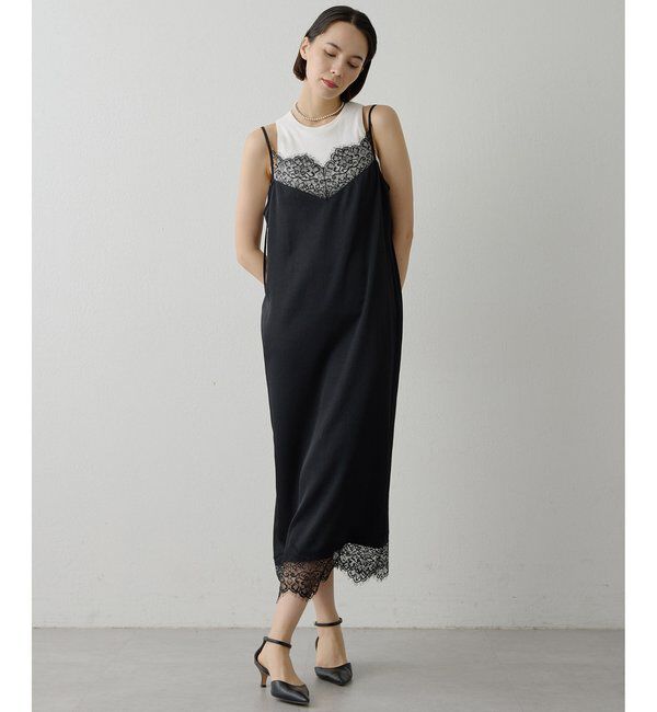  「レースロングキャミ」|シャツ・ブラウス|