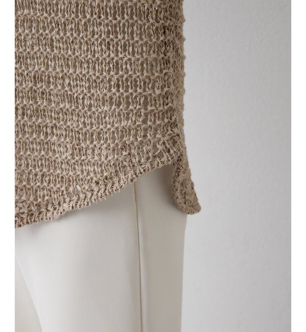  「スエードライクローゲージニット」|ニット・セーター|