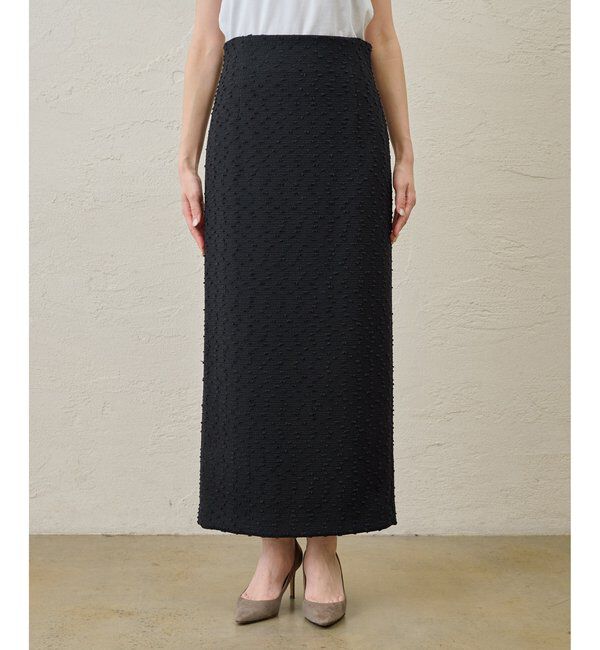  「ネップツイードスカート」|スカート|