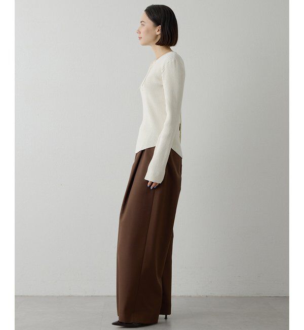  「平織りイージーパンツ」|チノ|