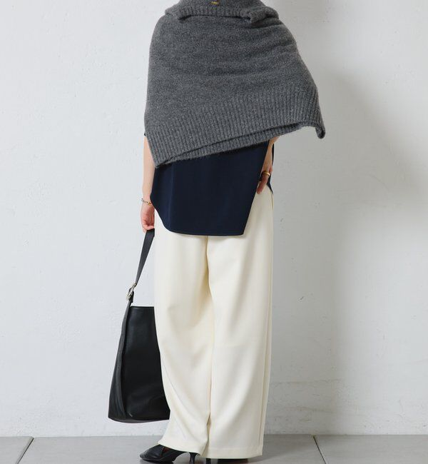  「ハーフスリーブジョーゼット半袖T」|Tシャツ・カットソー|