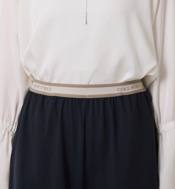  「ロゴベルトトリコットパンツ」|チノ|