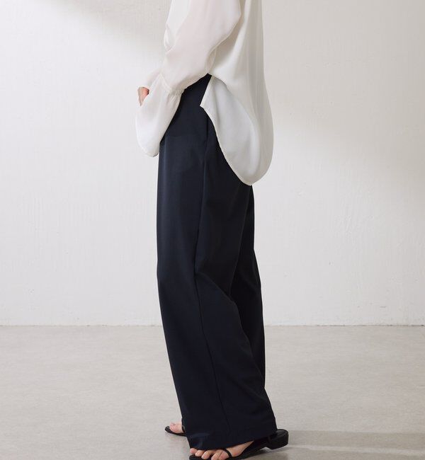  「ロゴベルトトリコットパンツ」|チノ|