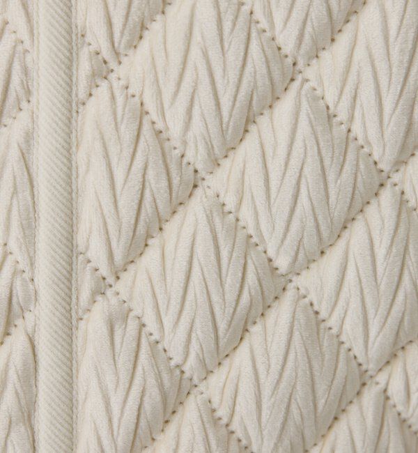  「ベロアキルトベスト」|ベスト・ジレ|