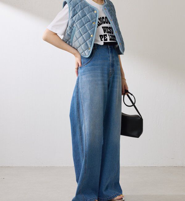  「ベロアキルトベスト」|ベスト・ジレ|