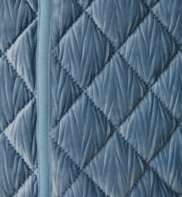  「ベロアキルトベスト」|ベスト・ジレ|