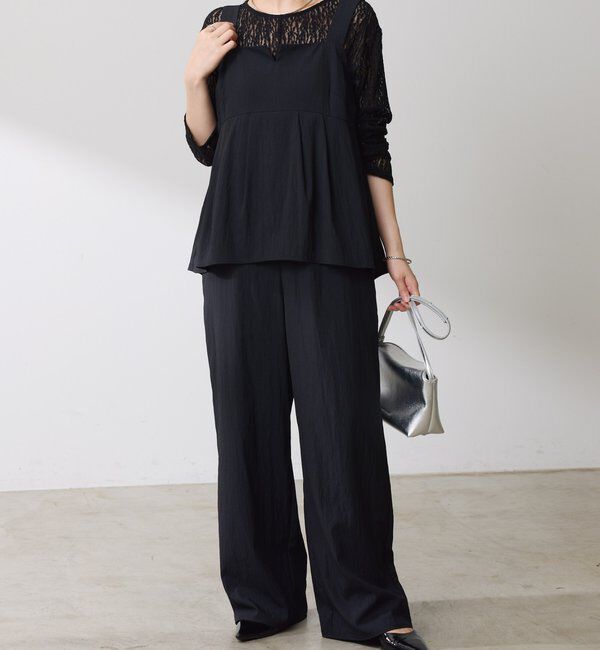  「ドッキングオールインワン」|ワンピース|ブラック