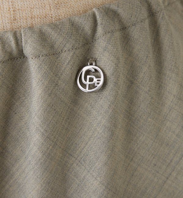  「	【CEPIE./セピエ】ウールブレンドバイアスパンツ」|チノ|