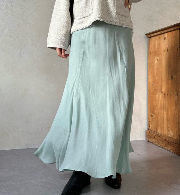  「キュプラフレアスカート」|スカート|