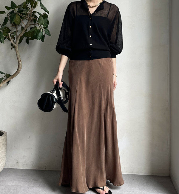  「キュプラフレアスカート」|スカート|