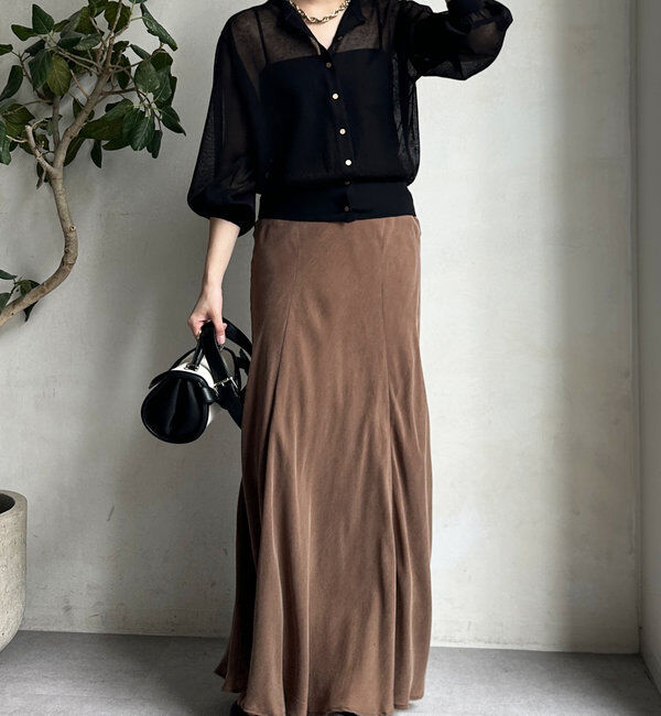  「キュプラフレアスカート」|スカート|