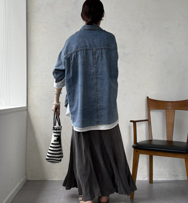  「キュプラフレアスカート」|スカート|