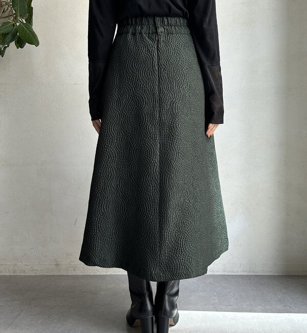  「【WEB限定】フクレジャガードフレアスアカート」|スカート|