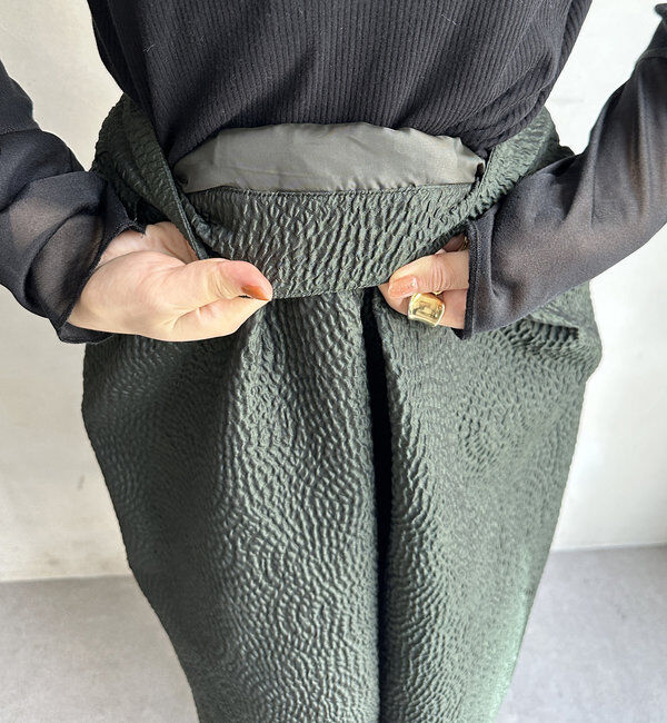  「【WEB限定】フクレジャガードフレアスアカート」|スカート|