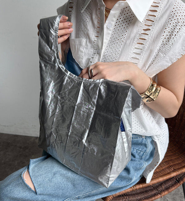  「【BAGGU/バグゥ】25SS BABY BAGGU メタリック」|トートバッグ|