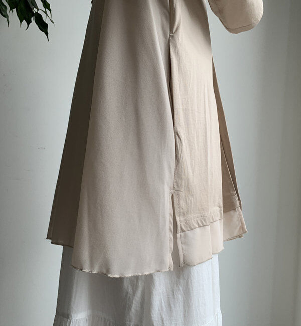  「【WEB限定】 ジョーゼット切替ジャケット」|テーラードジャケット|