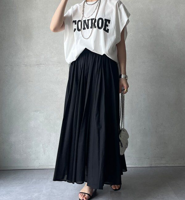  「【WEB限定】コットンフレアスカート」|スカート|