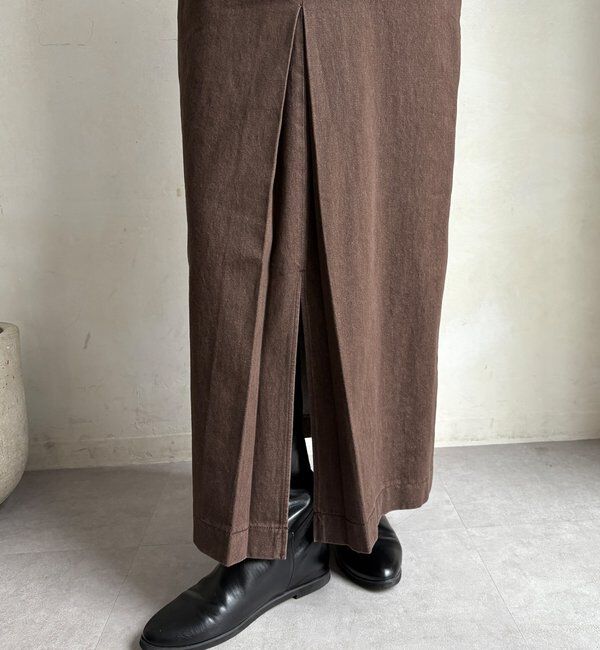  「【WEB限定】デニムセンタータックジャンスカ」|ワンピース|