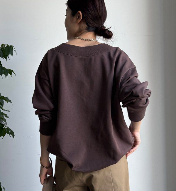  「【WEB限定】 前後2WAYレースアッププルオーバー」|Tシャツ・カットソー|