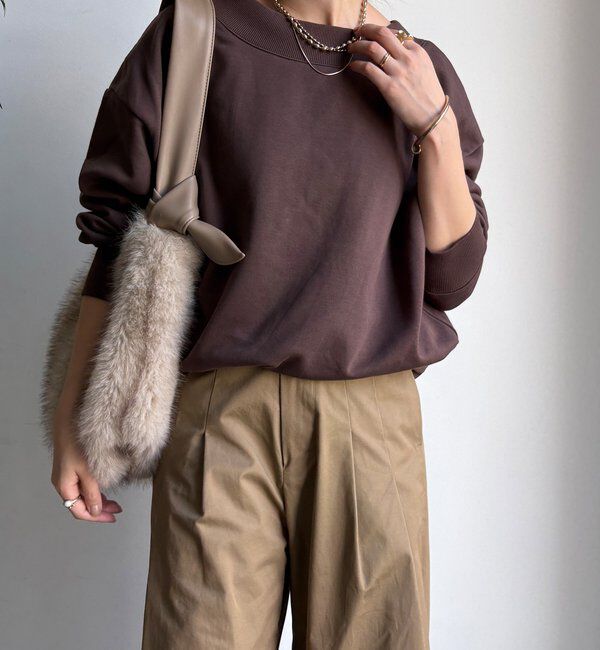  「【WEB限定】 前後2WAYレースアッププルオーバー」|Tシャツ・カットソー|