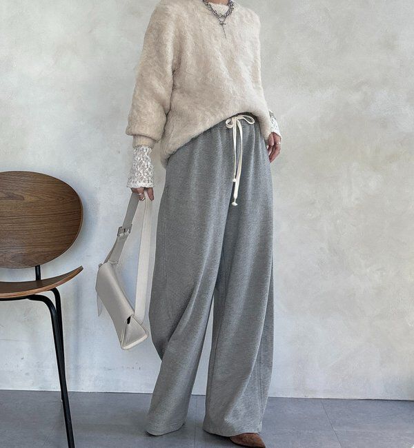  「【WEB限定】ロングシャギープルオーバー」|ニット・セーター|