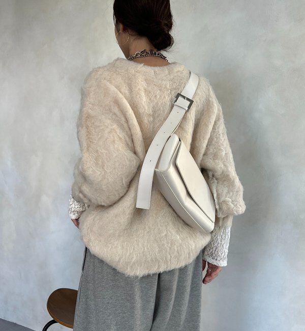  「【WEB限定】ロングシャギープルオーバー」|ニット・セーター|