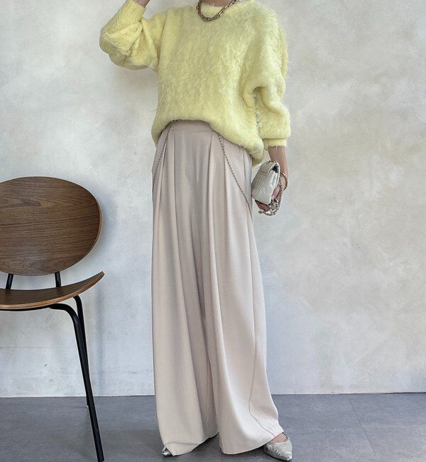  「【WEB限定】ロングシャギープルオーバー」|ニット・セーター|