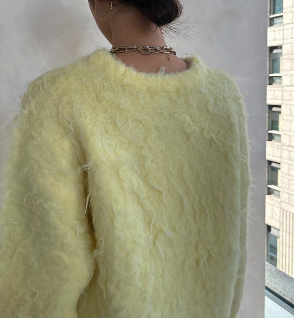  「【WEB限定】ロングシャギープルオーバー」|ニット・セーター|