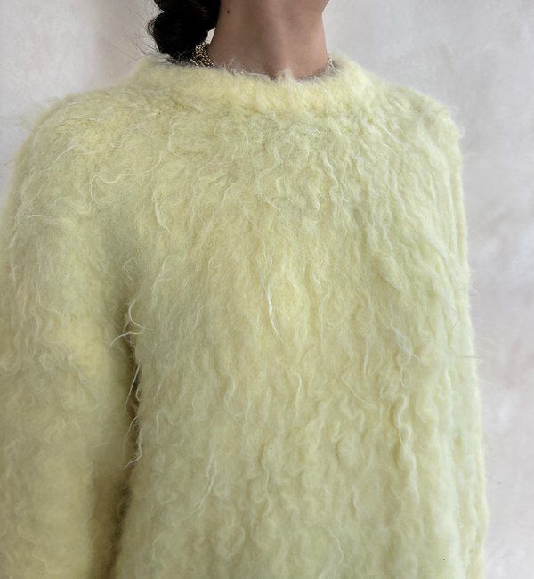  「【WEB限定】ロングシャギープルオーバー」|ニット・セーター|