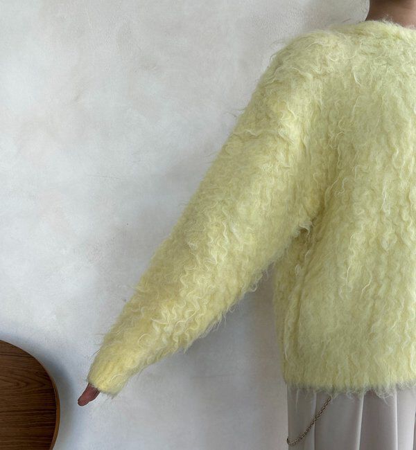  「【WEB限定】ロングシャギープルオーバー」|ニット・セーター|