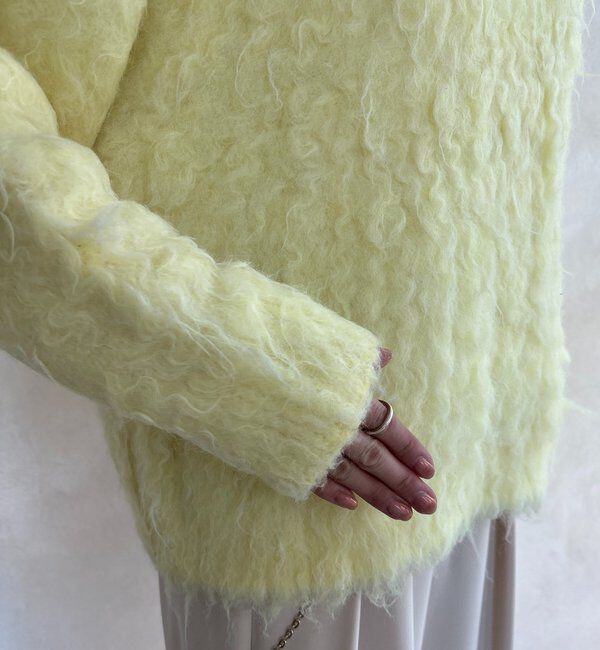  「【WEB限定】ロングシャギープルオーバー」|ニット・セーター|