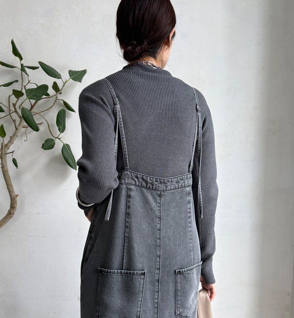  「【WEB限定】ボトルネックリブニット」|ニット・セーター|