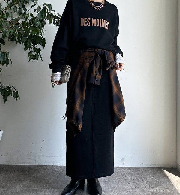  「ボンバーヒートIラインスカート」|スカート|