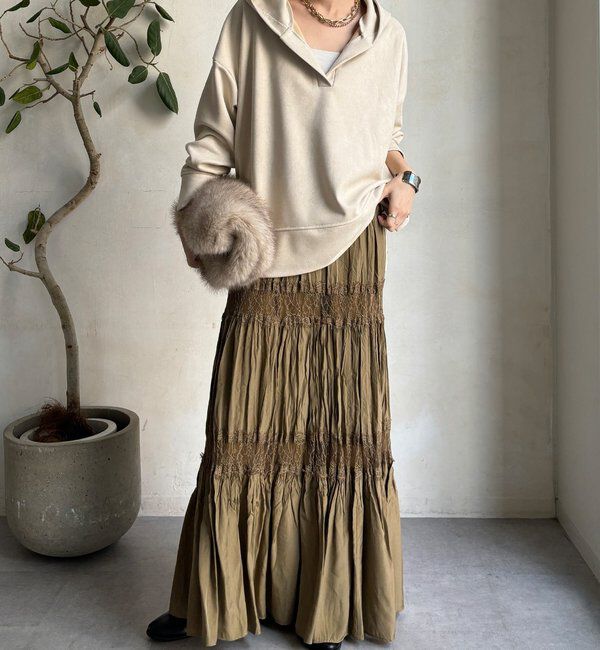  「【WEB限定】オーバーサイズフーディー」|Tシャツ・カットソー|