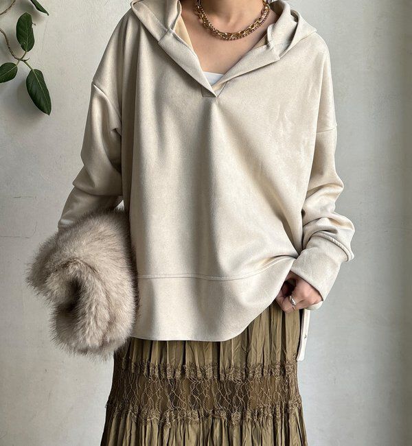  「【WEB限定】オーバーサイズフーディー」|Tシャツ・カットソー|